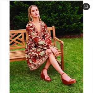 ANTONIO MELANI Floral Mini Dress